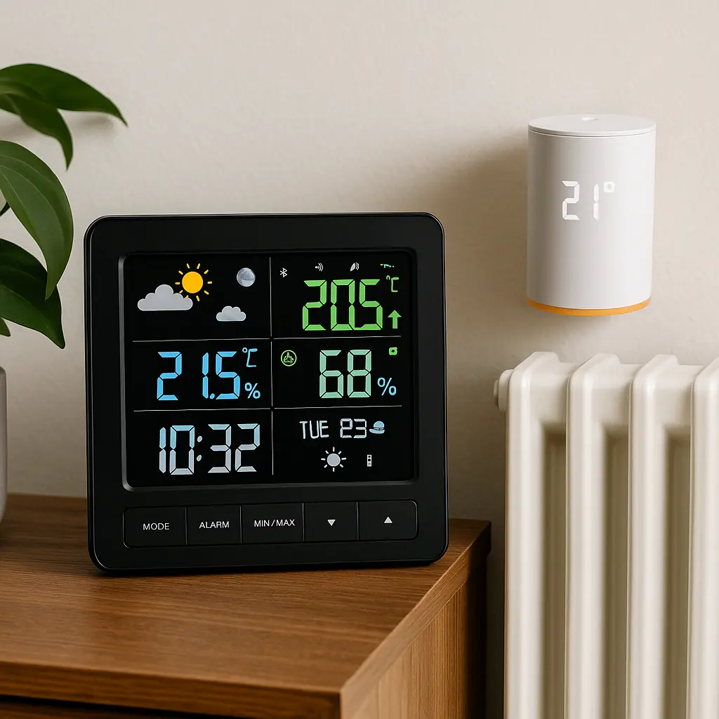 Station météo et confort thermique : réguler son chauffage naturellement