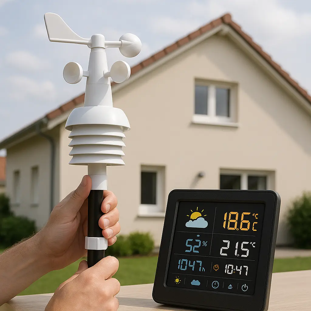 Station météo facile à installer à la maison